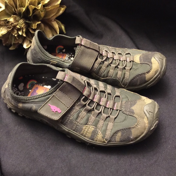 Rocket Dog Shoes - Rocket Dog-Green Camo Fitted Shoes